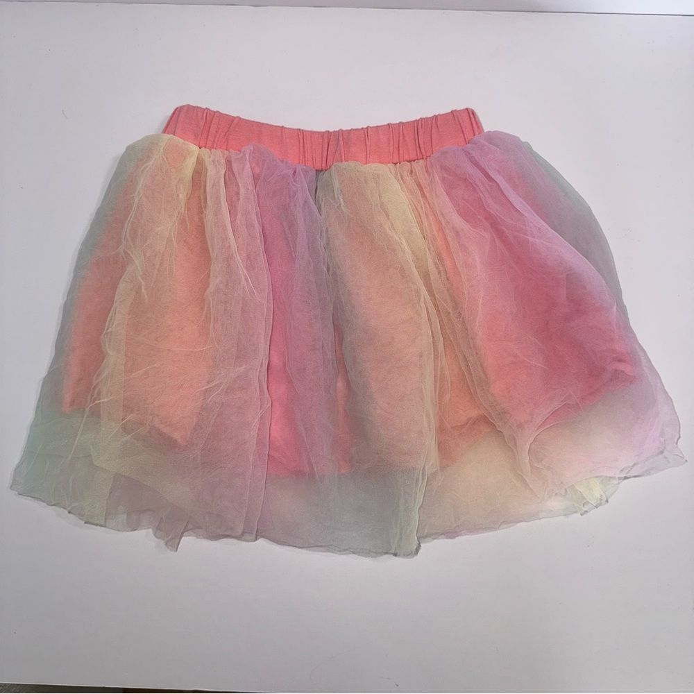 Pink and White tutu skirt size 4-5 years girls